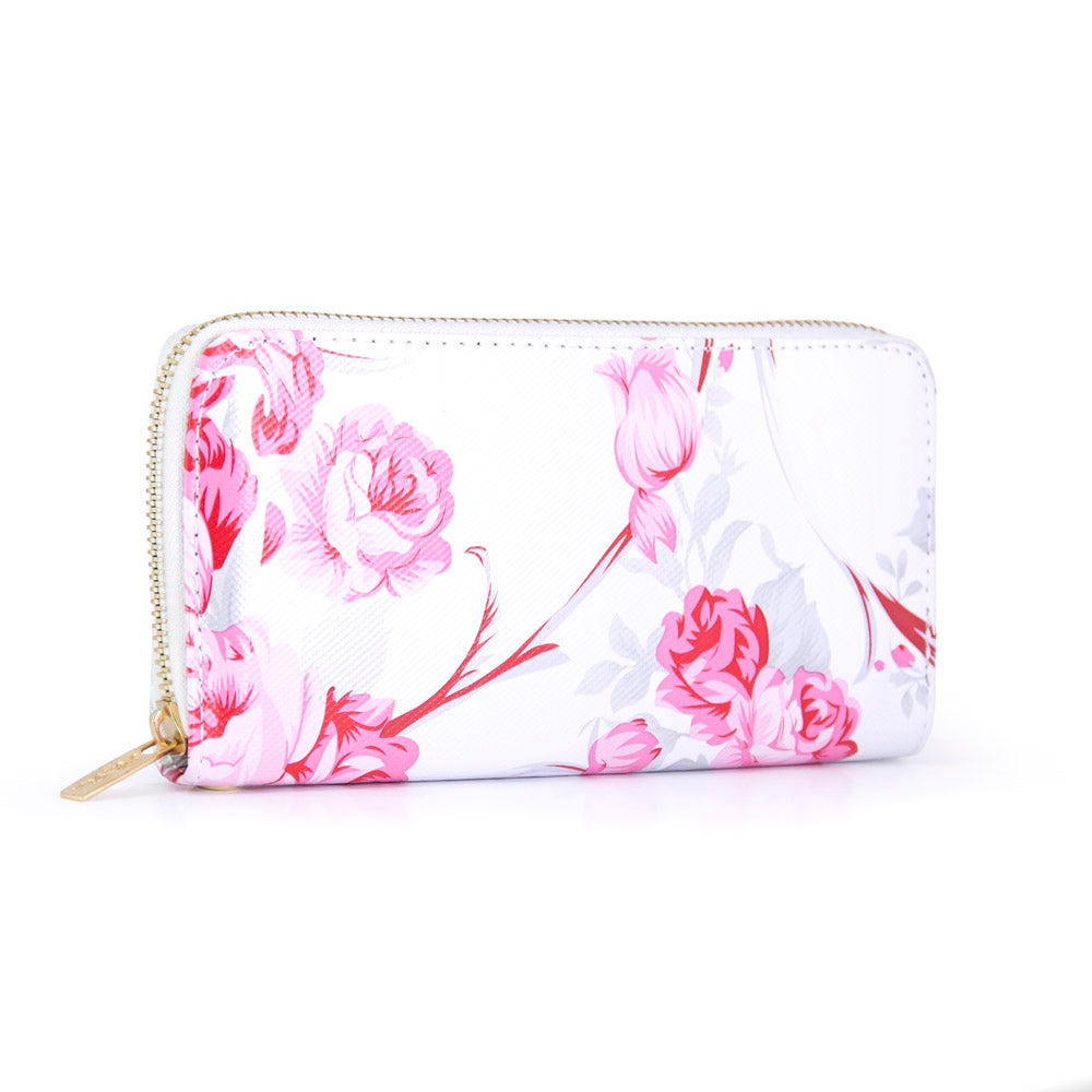 Pink 2024 floral purse